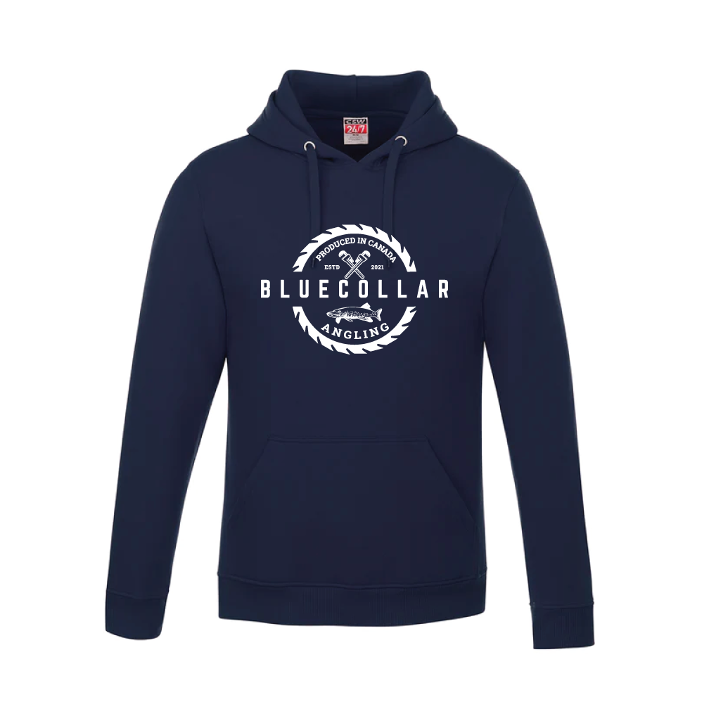Blue Collar Hooded Sweater