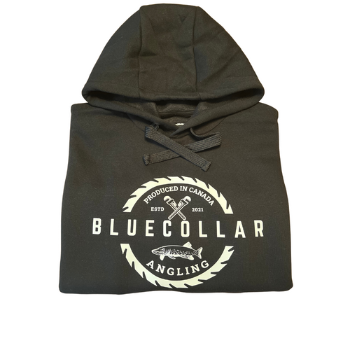 Blue Collar Hooded Sweater
