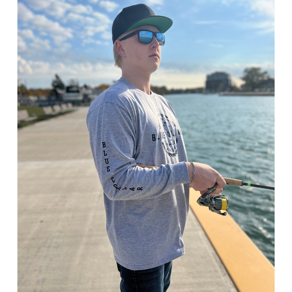 Athletic Grey Long Sleeve T-shirt